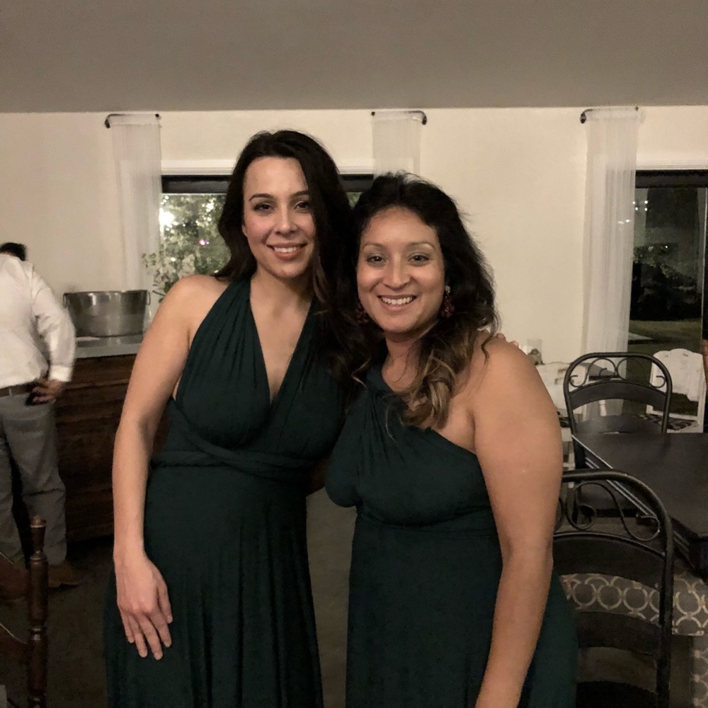 Lulus dress - Forest Green Maxi dress